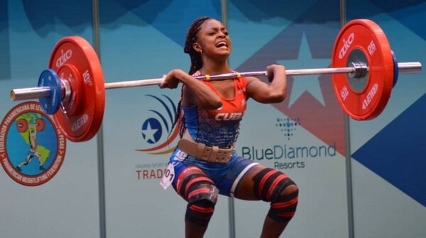 Thalía gana tres medallas de plata en Grand Prix de Pesas Cuba Si