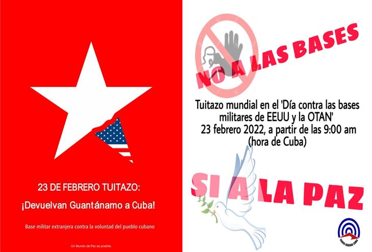 Convocan En Cuba Tuitazo Mundial Contra Bases Militares Extranjeras