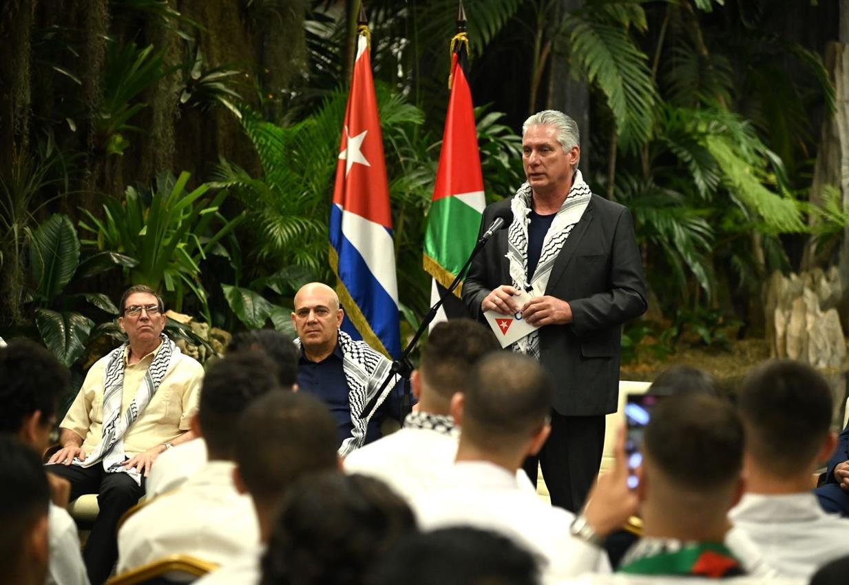 Cuba president’s support for Gaza reflects strong ties with Palestine
