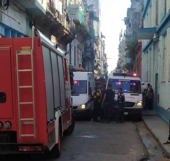 Reportan fallecimiento de menor por derrumbe en La Habana Vieja Cuba Si