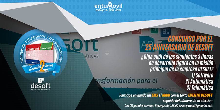 Desoft convoca al concurso Â¡Click al futuro! - CubaSÃ