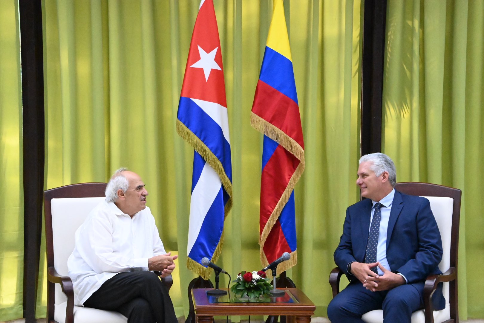 Presidente de Cuba sostuvo encuentro con exmandatario de Colombia Cuba Si