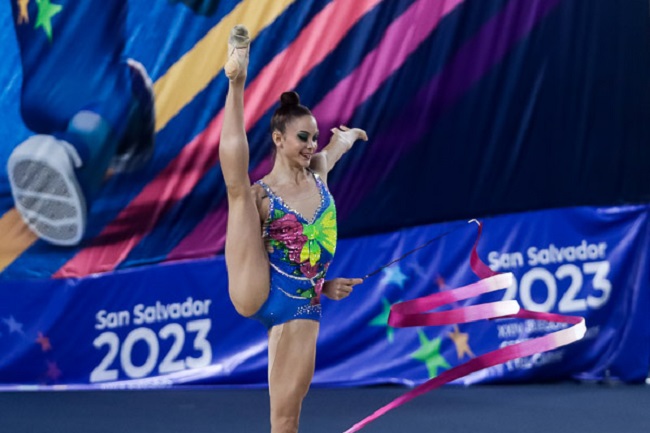 Gretel Mendoza will be Cuba in rhythmic gymnastics