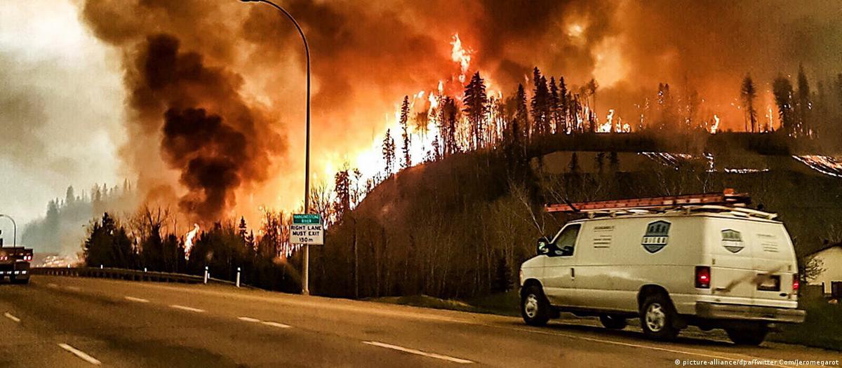 Fires in Canada lead to suspension of soccer and baseball games in the United States