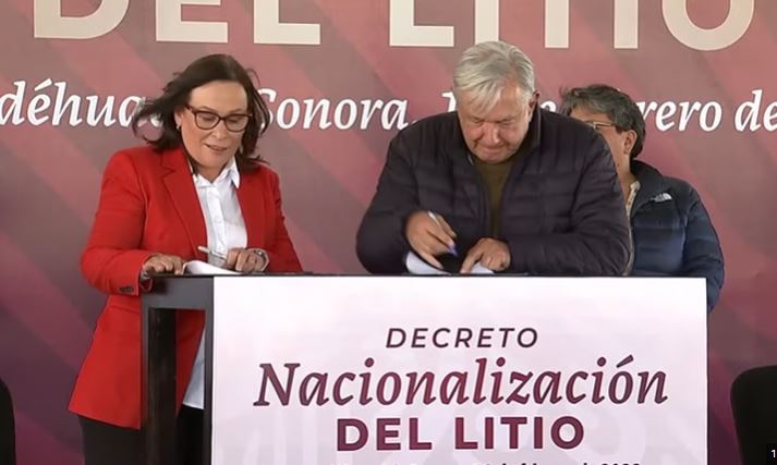 López Obrador firma decreto que nacionaliza el litio Cuba Si