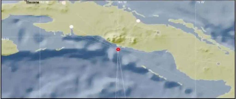 Perceptible Earthquake Confirmed In Central Cuba Cuba Si