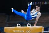 Daiki Hashimoto, constante y dorado en el all around de la gimnasia. Foto: Xinhua