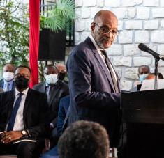 El suceso tuvo lugar este 1 de enero tras una celebración por el 218 aniversario de la independencia del país que se llevó a cabo en la ciudad de Gonaïves. Foto: AFP.