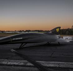 La aeronave hipersónica que construye la 'startup' estadounidense Hermeus podría cubrir la distancia de Nueva York a Londres en tan solo 90 minutos. Foto: Flickr 