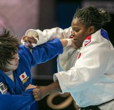 Idalys y Sone se perfilan como las más serias candidatas al cetro de los +78 kg en Tokio. Foto: www.judoinside.com