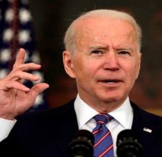 Joe Biden calificó de innecesarias y desmedidas las sanciones contra funcionarios de la CPI. Foto: EFE