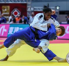 Kaliema modelará su forma física luego de recuperarse de ligeras molestias. Foto: International Judo Federation.