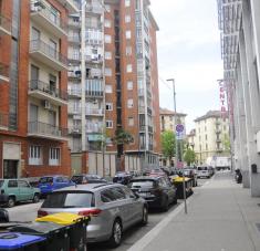 Las calles en Turín totalmente desiertas. Foto: Enrique Ubieta