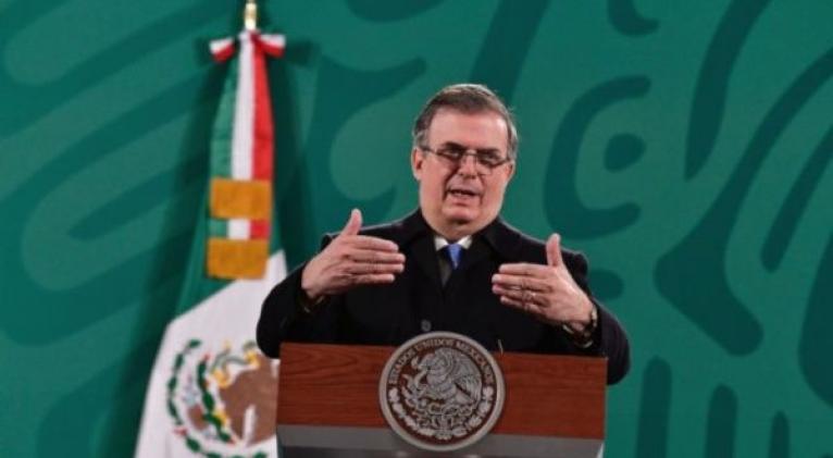 Canciller mexicano Marcelo Ebrard.