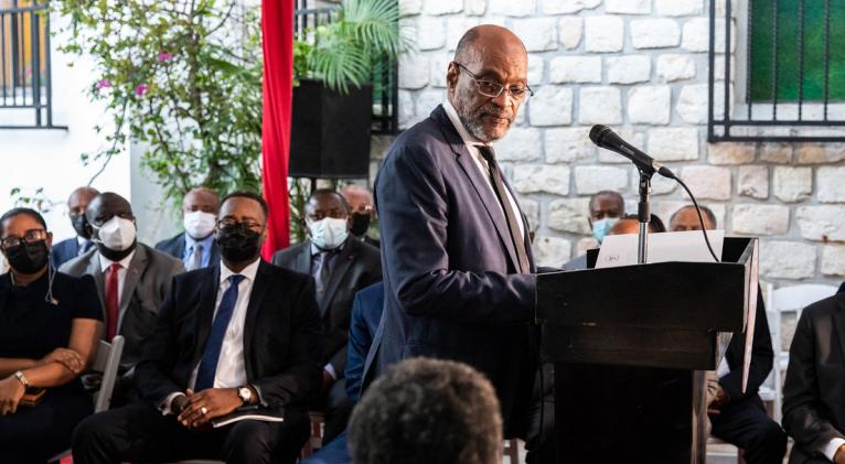 El suceso tuvo lugar este 1 de enero tras una celebración por el 218 aniversario de la independencia del país que se llevó a cabo en la ciudad de Gonaïves. Foto: AFP.