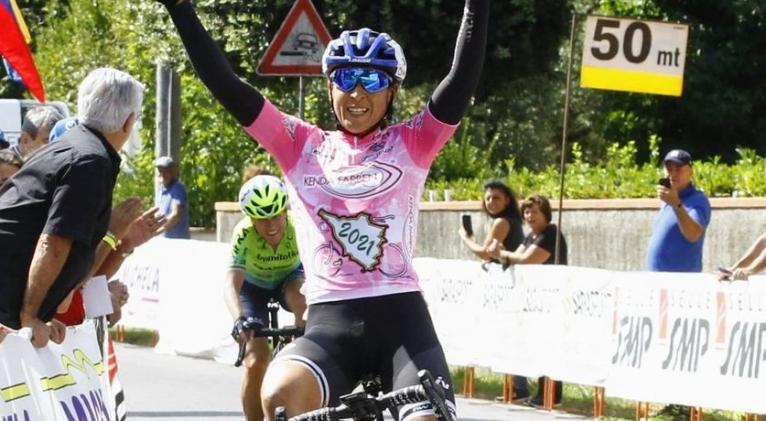 Arlenis se ha convertido en una ciclista muy respetada en la élite mundial de ruta. 