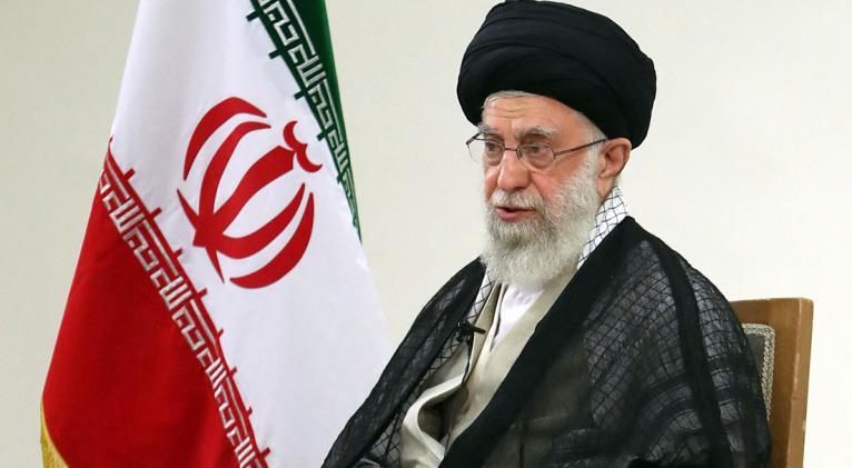 "La causa de la crisis en Ucrania es la política estadounidense", afirmó el líder supremo del país, el ayatolá Alí Jameneí. Foto: AFP.