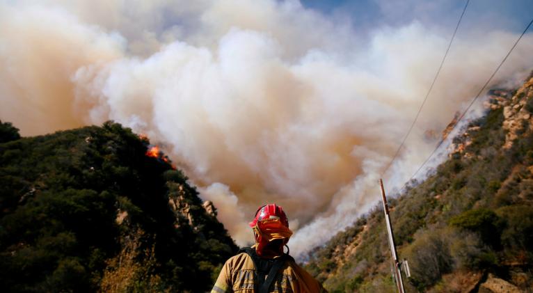 La temperatura global promedio se ubicó 1.2 ºC por encima de los niveles preindustriales, a pesar de la caída de la actividad económica por la pandemia. Foto; Reuters.