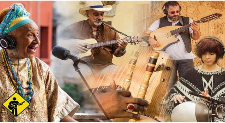 Cubanos como el tresero Pancho Amat, el pianista Roberto Carcassés y la cantante Teté García Caturla, junto a otra decena de artistas de la nación antillana y de países como Estados Unidos, Japón, Líbano, Mali y Brasil, aparecen en este video musical que comenzó a filmarse en un viaje de Johnson a la isla en 2015.