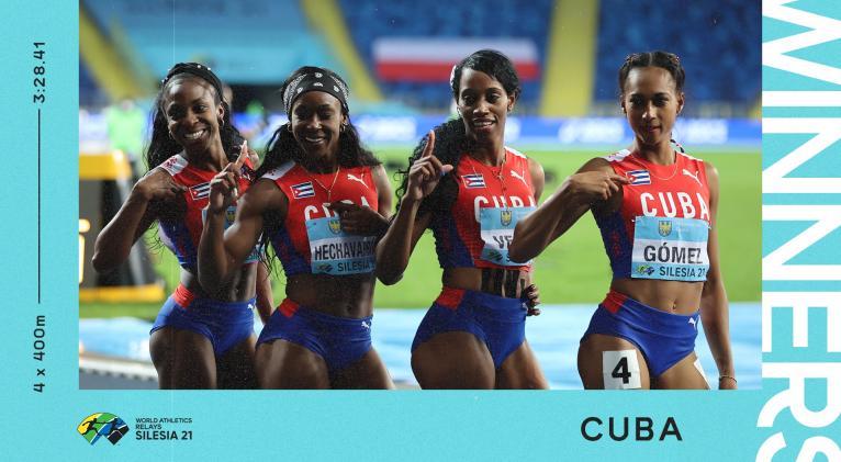 Alegría doble: Oro en el Mundial y pasaje a Tokio para nuestro 4x400 femenino