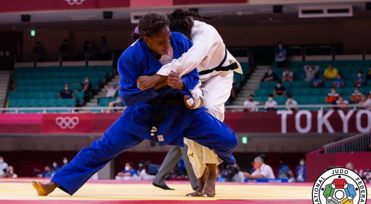 Kaliema obtuvo un meritorio quinto escaño olímpico en Tokio. Foto: IJF.