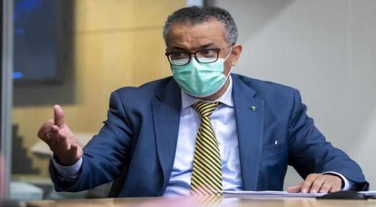 El máximo coordinador de la OMS, Tedros Adhanom Ghebreyesus dijo el jueves que “nos estamos acercando al nivel más alto de infecciones que hemos visto hasta ahora en la pandemia”. Foto: EFE