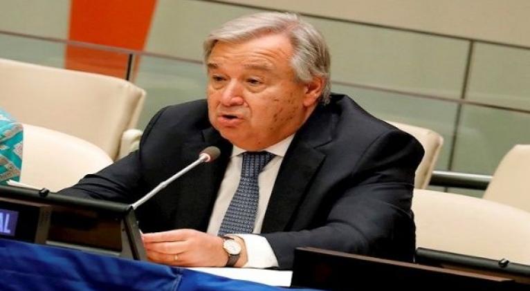 Guterres reiteró que en medio de la pandemia se resalta la necesidad imperiosa de encontrar “respuestas coherentes, multidimensionales y transversales, según la lógica interna de los Objetivos de Desarrollo Sostenible”. Foto: EFE