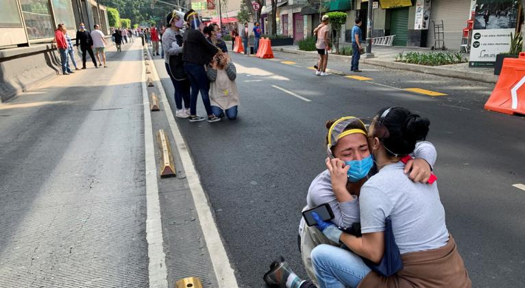 Este martes, México registró un sismo de 7,5 en la escala de richter con su epicentro localizado a unos 12 kilómetros de la población de Crucecita, en el estado de Oaxaca. Foto: Reuters.