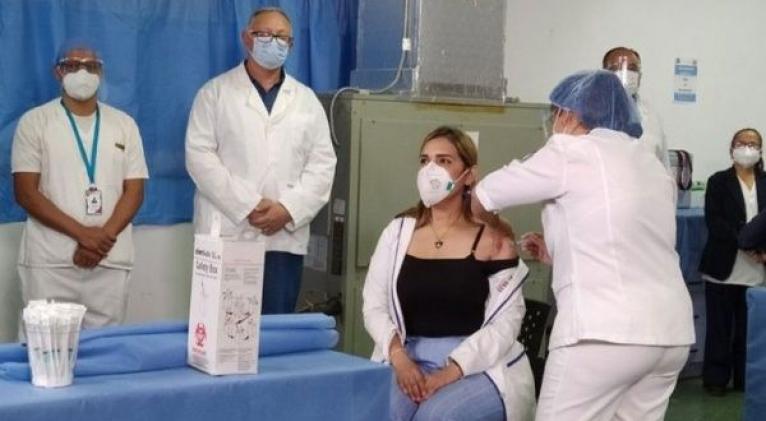 El presidente venezolano agradeció a su homólogo ruso por la cooperación que hizo posible el inicio de la vacunación contra la Covid-19 con la Sputnik V Foto: Twitter: Jorge Arreaza