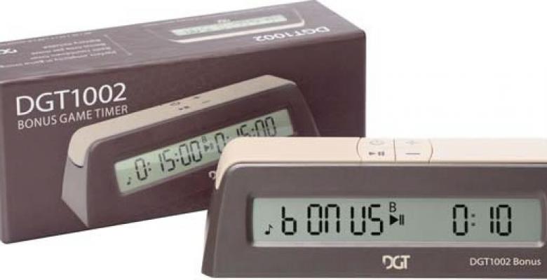 Relojes del tipo DGT 1002. Foto: Tomada de Ajedrez21