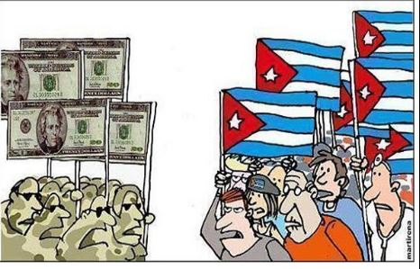 «Official headquarters in Miami first great Transnational of Hate vs. Cuba"