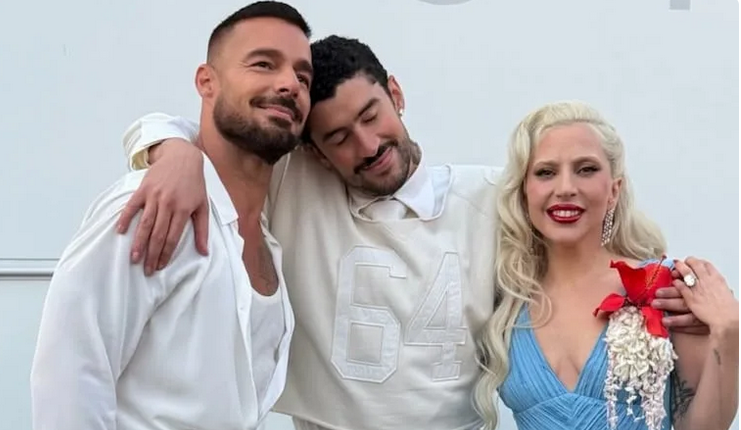 Bad Bunny Ricky Martin Lady Gaga