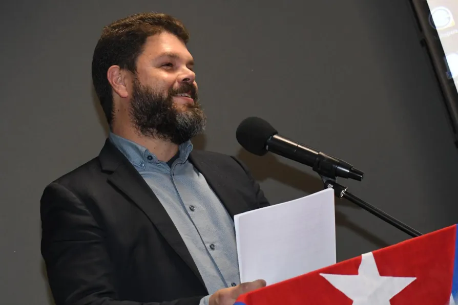 Fidel Castro Antonio Smirnov, grandson of the Cuban revolutionary leader.