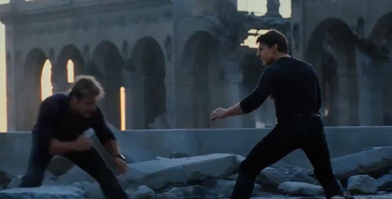 Deep Fake Tom Cruise Brad Pitt