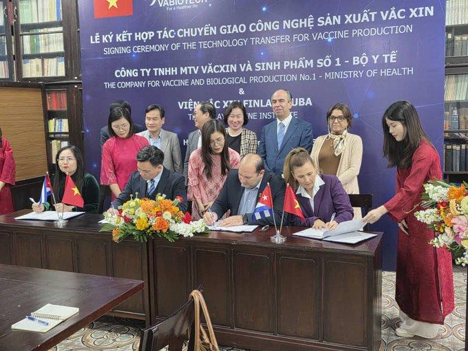 Cuba and Vietnam sign technology transfer agreement