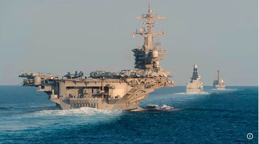 Flota EEUU amenaza Irán