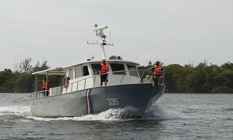 Lancha guardafronteras de Cuba
