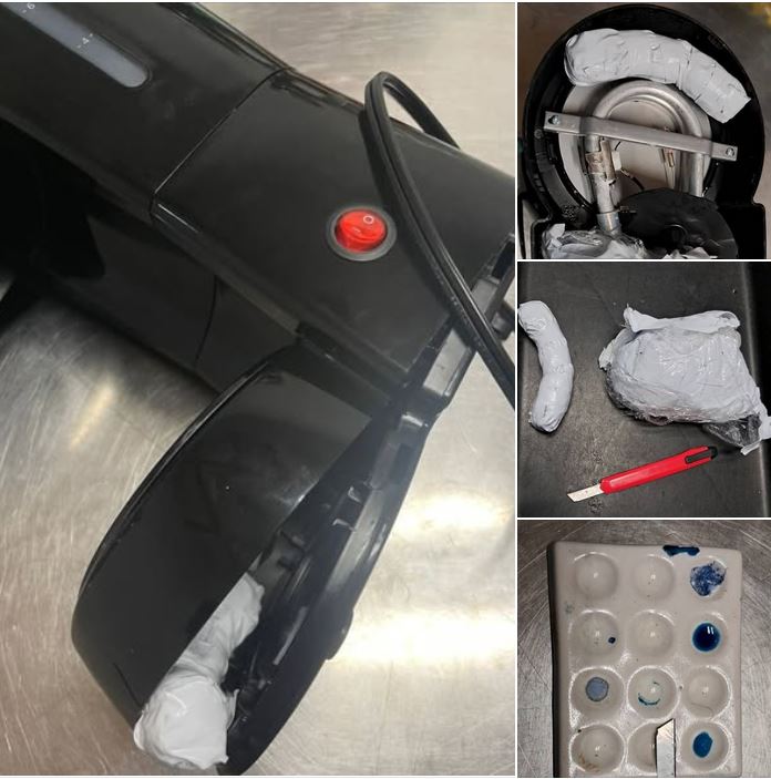 Detección de un nuevo intento de introducir drogas al territorio nacional por el Aeropuerto Internacional José Martí.