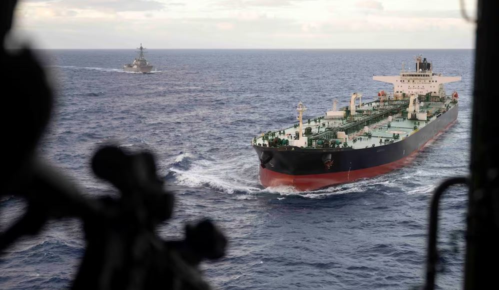 Barco Aquila II interceptado en el Índico. Foto: Departamento de Guerra