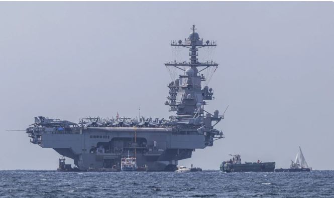 portavion Gerard Ford