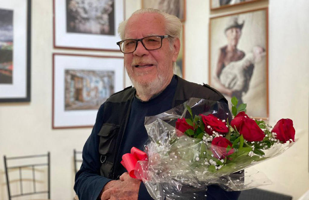 El maestro Roberto Salas, Premio Nacional Artes Plásticas 2025.