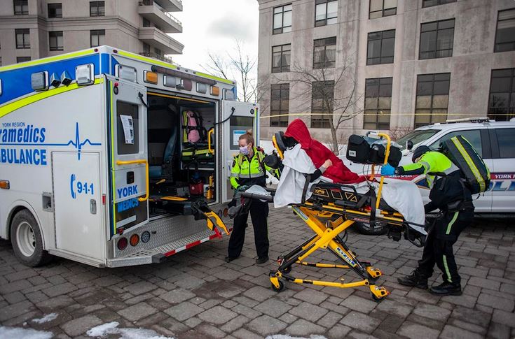 Tiroteo en escuela canadiense.