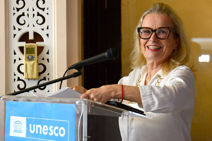 Anne Lemaistre, director of the UNESCO Regional Office in Havana. Photo: Omara García / ACN.