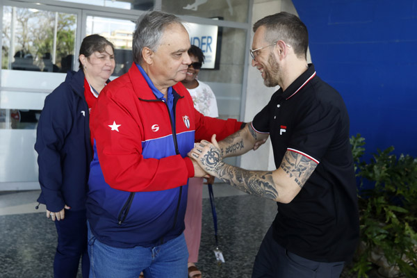 Presidente del Inder e integrante del Convoy Europeo Presidente del Inder