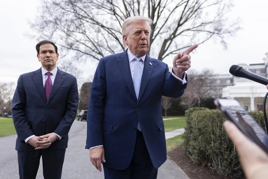 Donald Trump y Marco Rubio