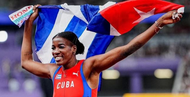 Leyanis Pérez se consagra como la mejor del planeta en el triple salto. (Foto: Internet)