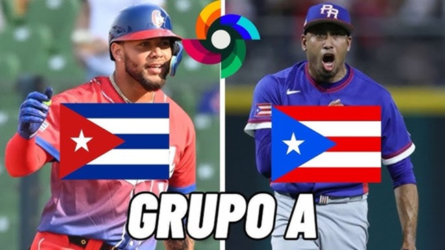Cuba vs Puerto Rico, Clásico Mundial de Béisbol