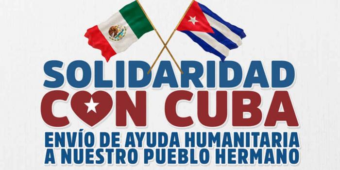 Apoyo del pueblo y gobierno mexicanos a Cuba.