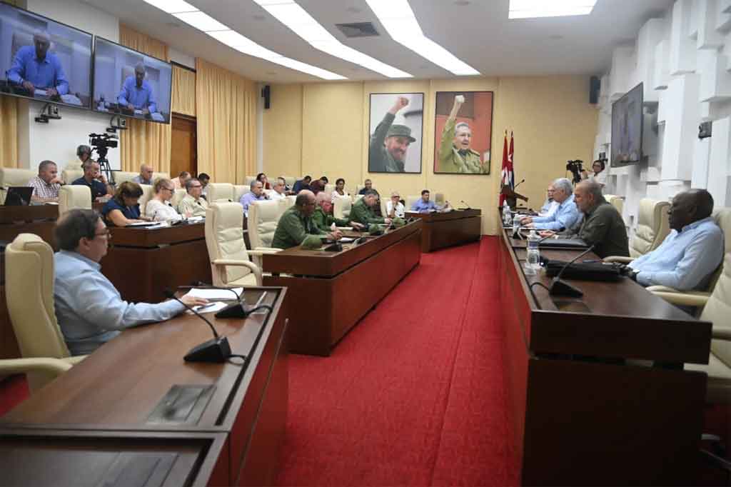 Intervención del presidente cubano Miguel Díaz-Canel.