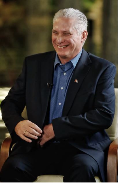 Entrevista a Diaz-Canel en La Jornada